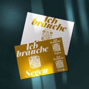 Kraft tanken durch Segensworte