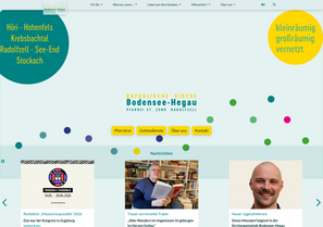 Screenshot der Startseite kath-bodensee-hegau
